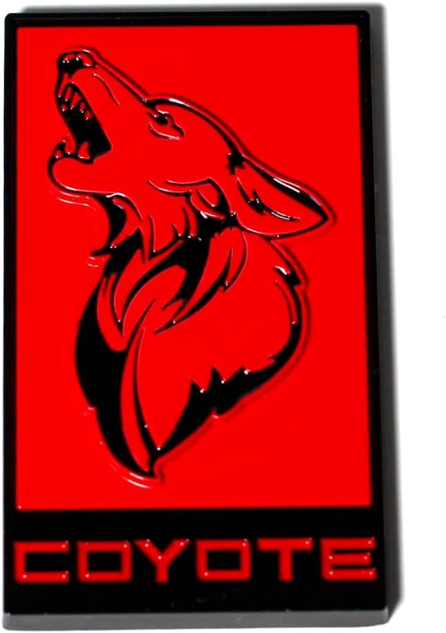 Coyote Badge Shop - GT350 Style Coyote Badge (Red)