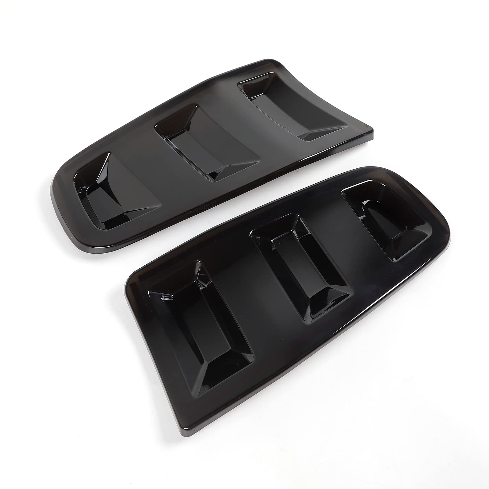 RT-TCZ Tail Light Lamp Cover Guard Trim Frame Bezels Decoration Accessories Compatible with Ford Mustang 2018-2023(2018+ Smoke Black)