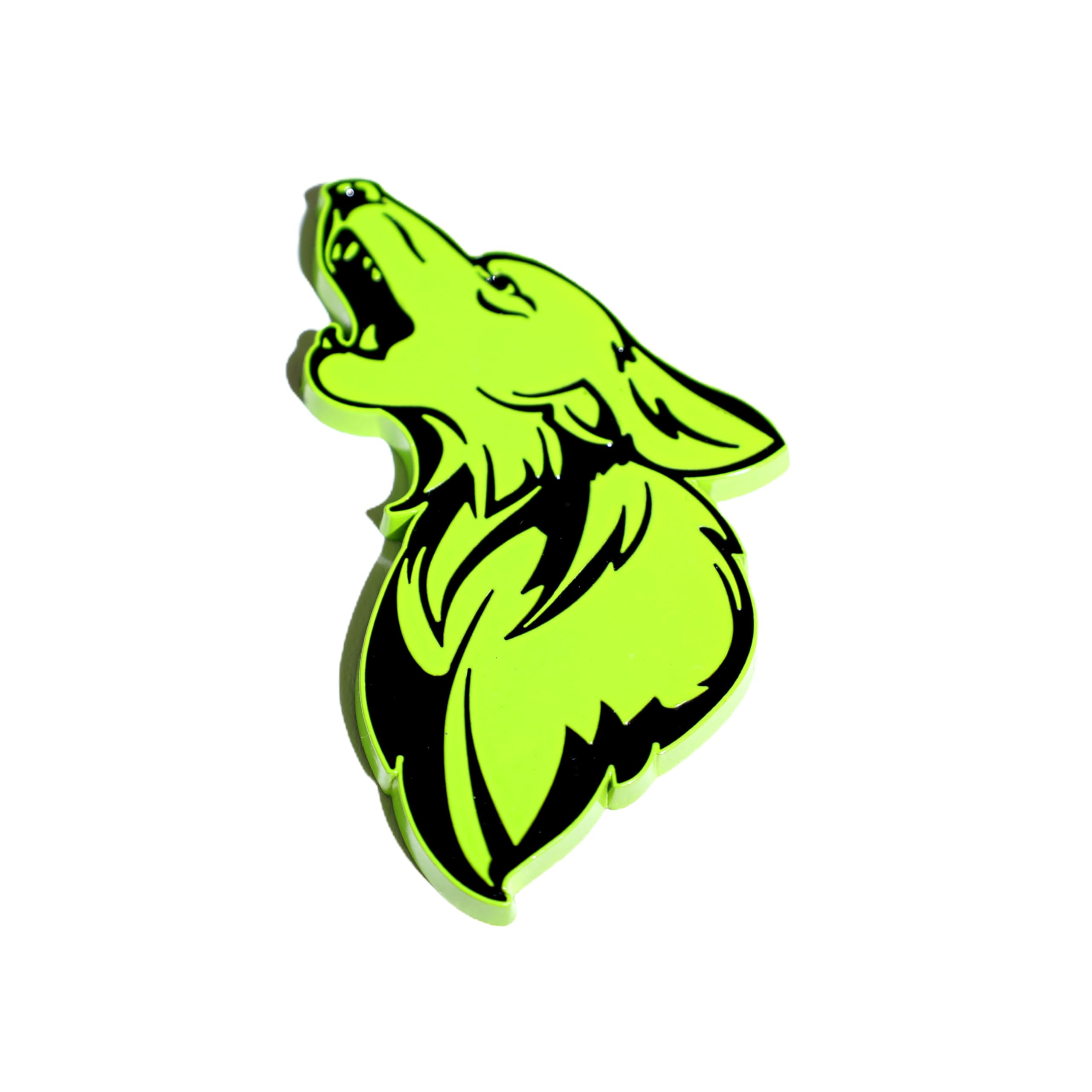 V2 GT500 Style Coyote Badge - for Mustang / F150 - The Original Coyote Bage (RED)