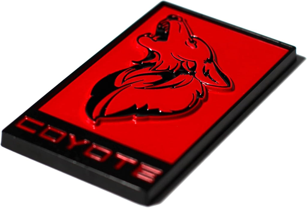Coyote Badge Shop - GT350 Style Coyote Badge (Red)