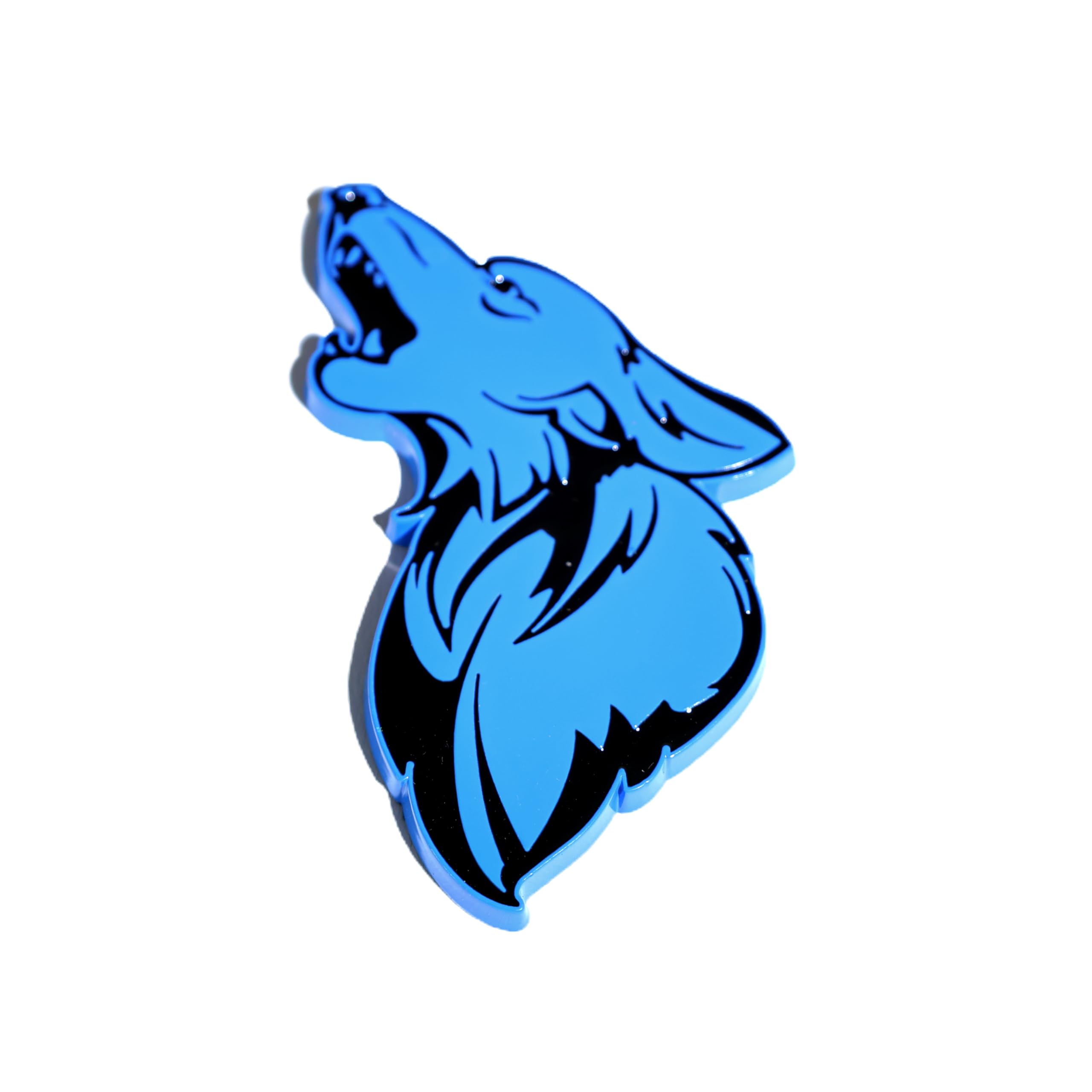 V2 GT500 Style Coyote Badge - for Mustang / F150 - The Original Coyote Bage (RED)