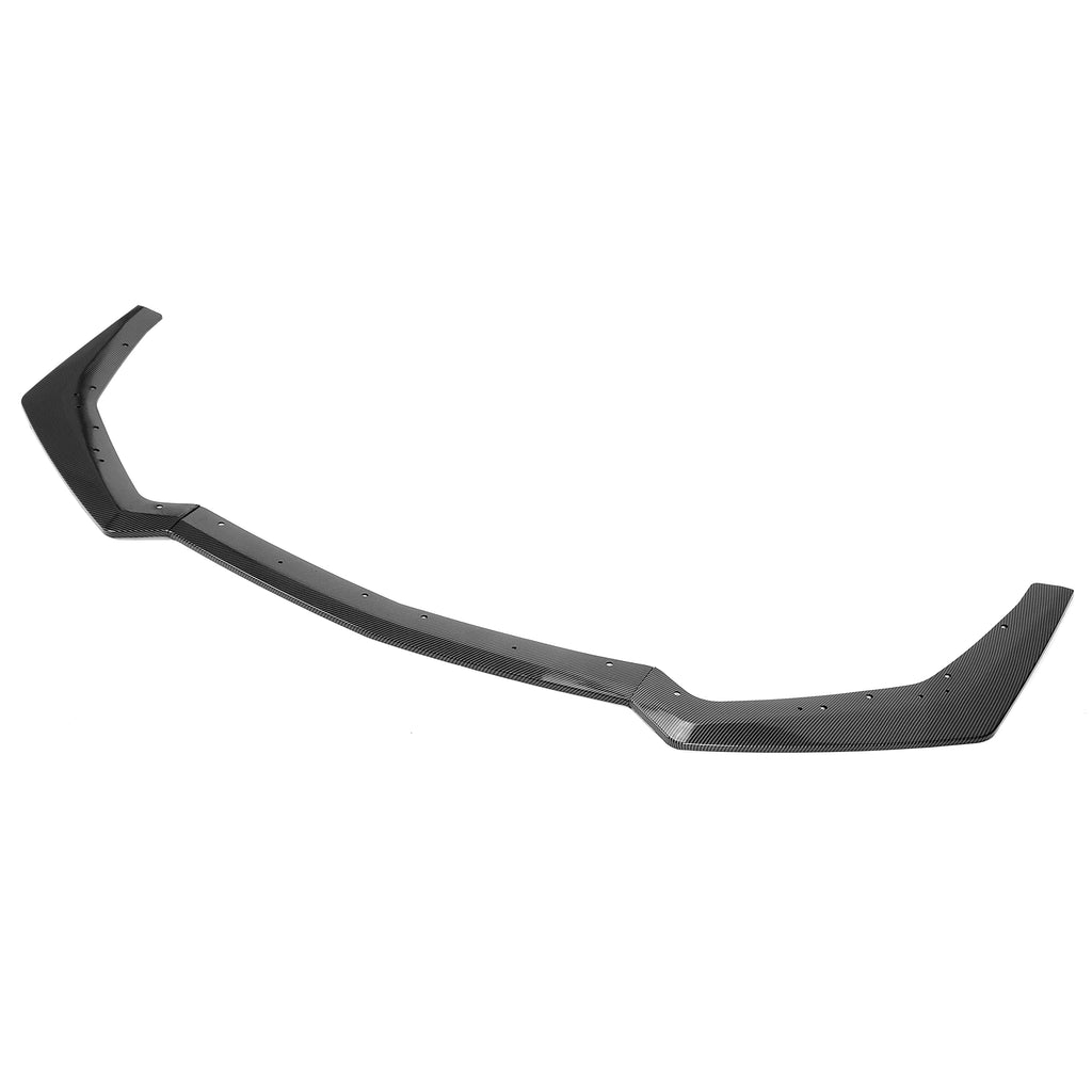 KUAFU Front Bumper Lip Splitter Compatible with 2018-2023 Ford Mustang GT Ecoboost Model W/Performance Pack Lower Chin Spoiler Lip Valance Paintable