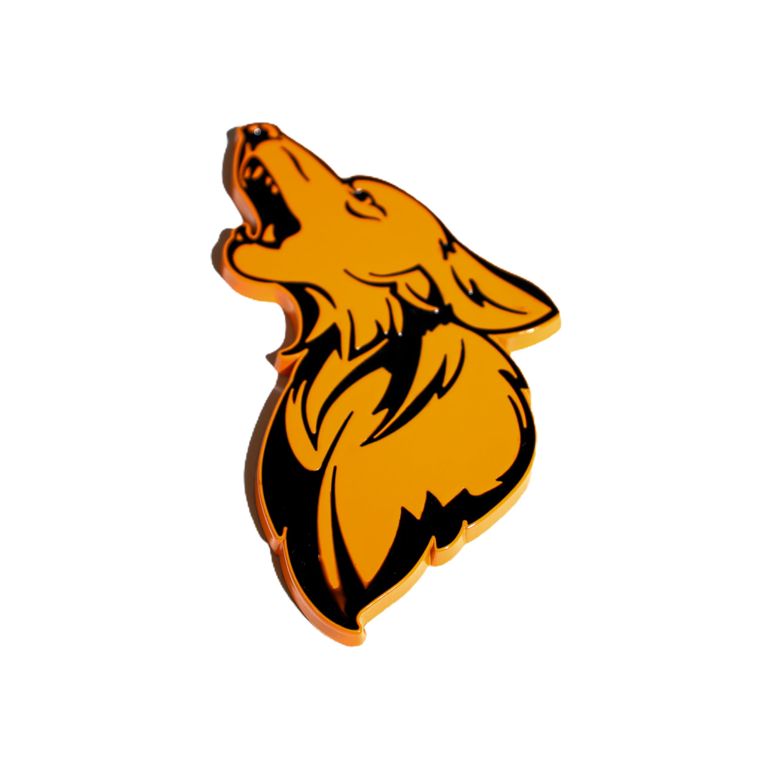 V2 GT500 Style Coyote Badge - for Mustang / F150 - The Original Coyote Bage (RED)