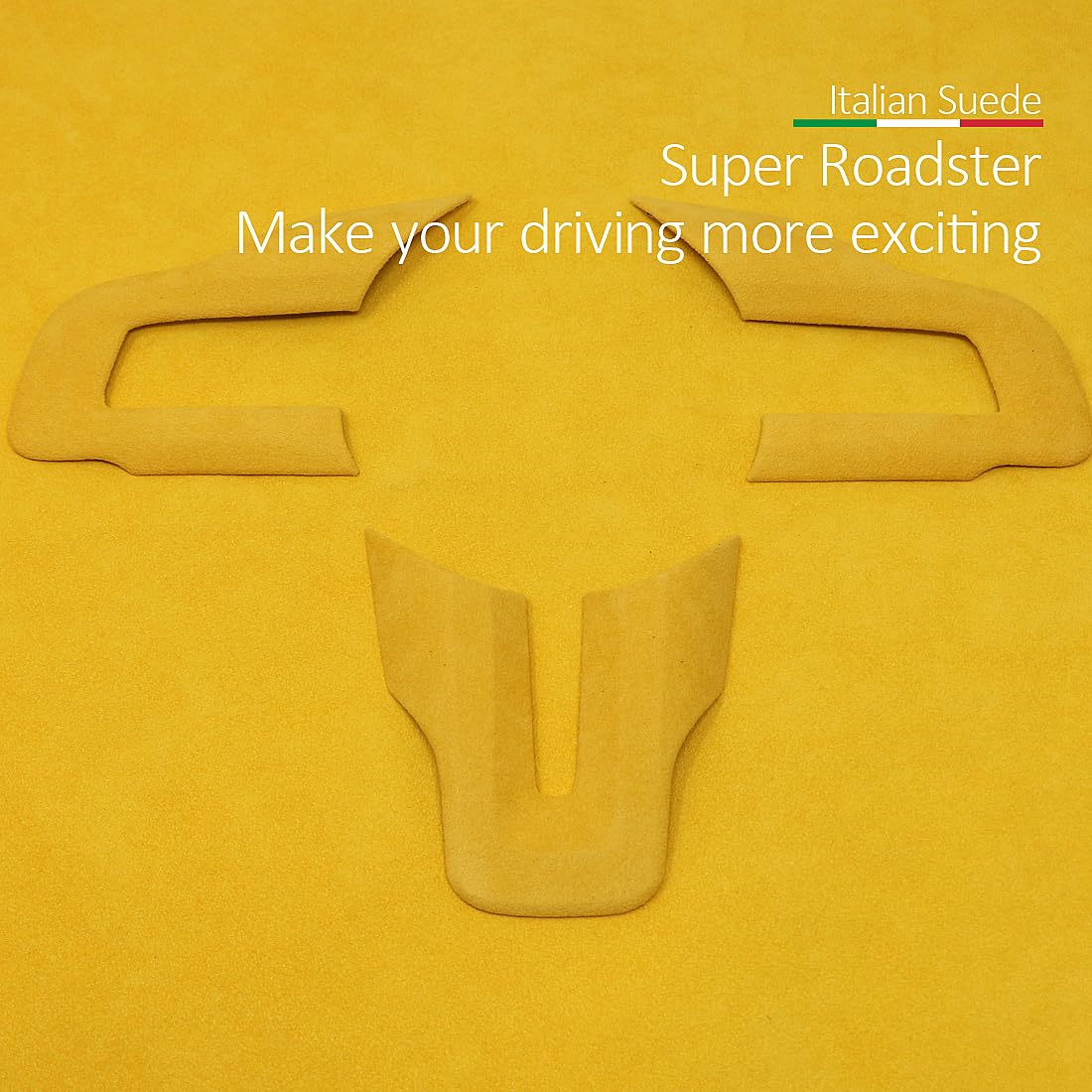 Steering Wheel Button Emblem 3D Red Trim Sticker Roadster Interior Decorative Accessories for Mustang 2015 2016 2017 2018 2019 2020 2021 2022 2023