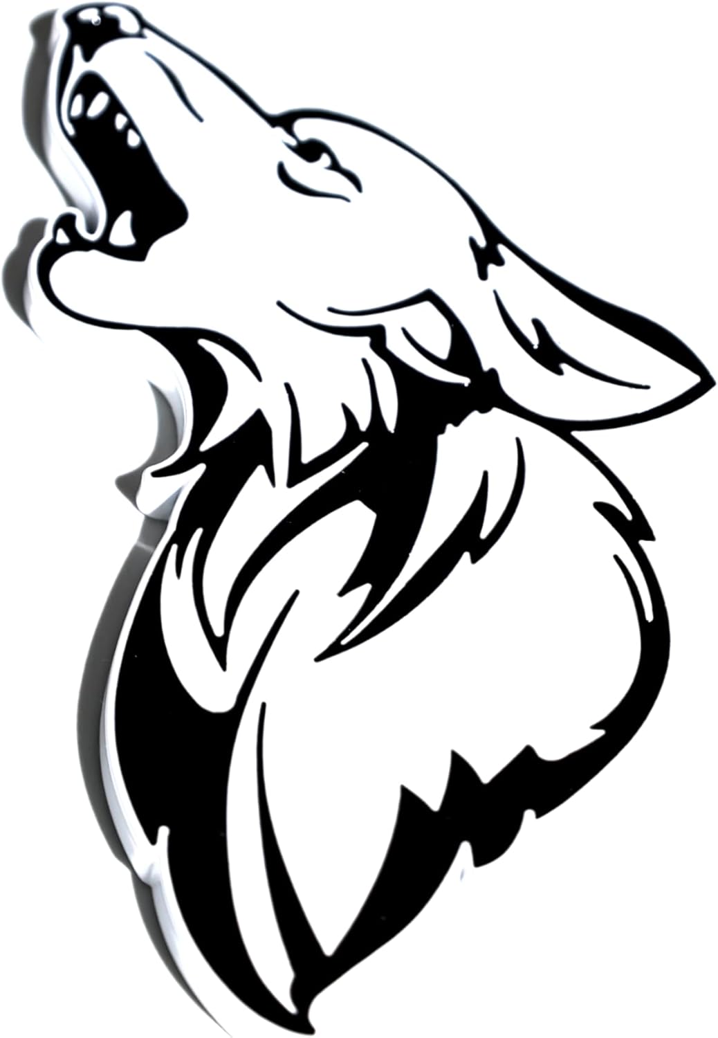 V2 GT500 Style Coyote Badge - for Mustang / F150 - The Original Coyote Bage (RED)