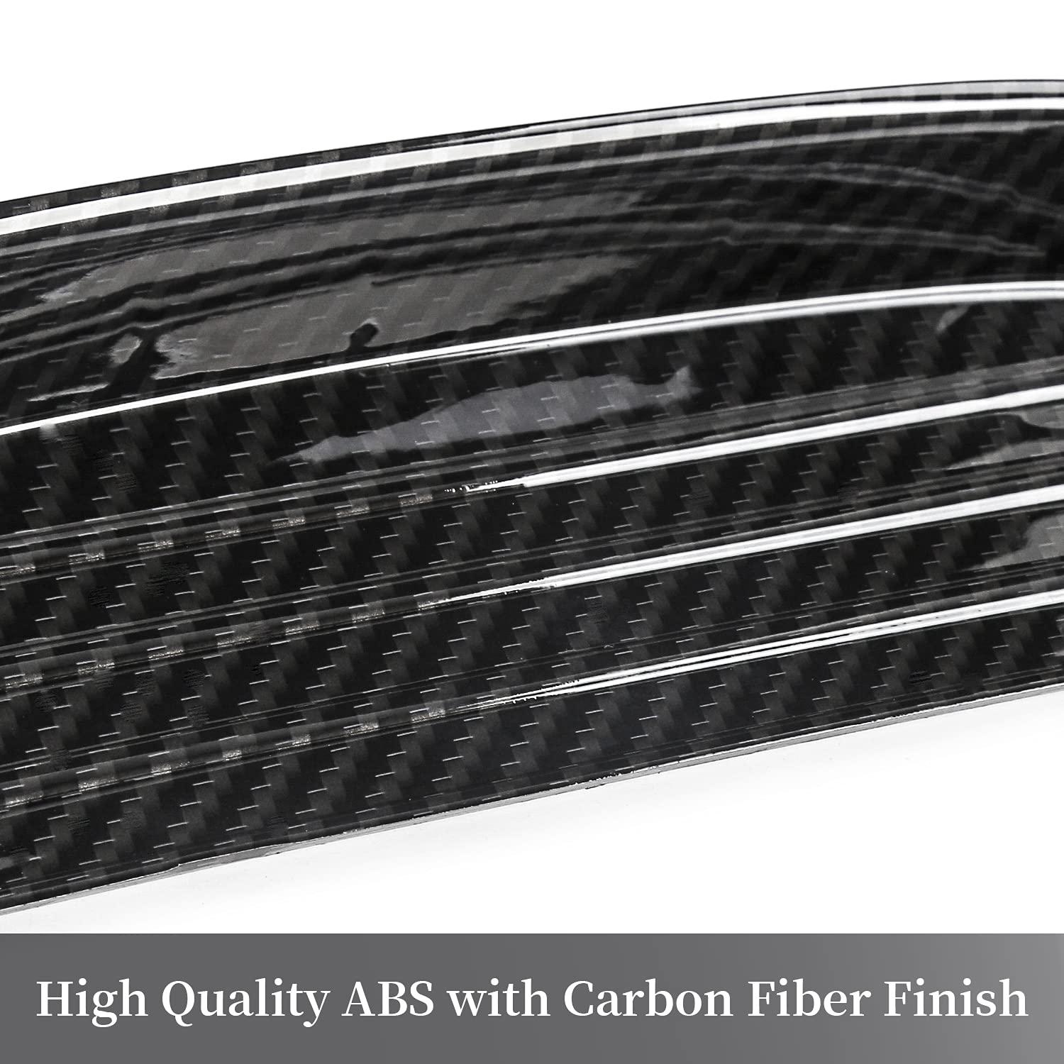 RT-TCZ Carbon Fiber Gear Shift Panel Storage Box Organizer Tray Center Console Trim Cover Accessories for Ford Mustang 2015 2016 2017 2018 2019 2020 2021 2022 2023 2024