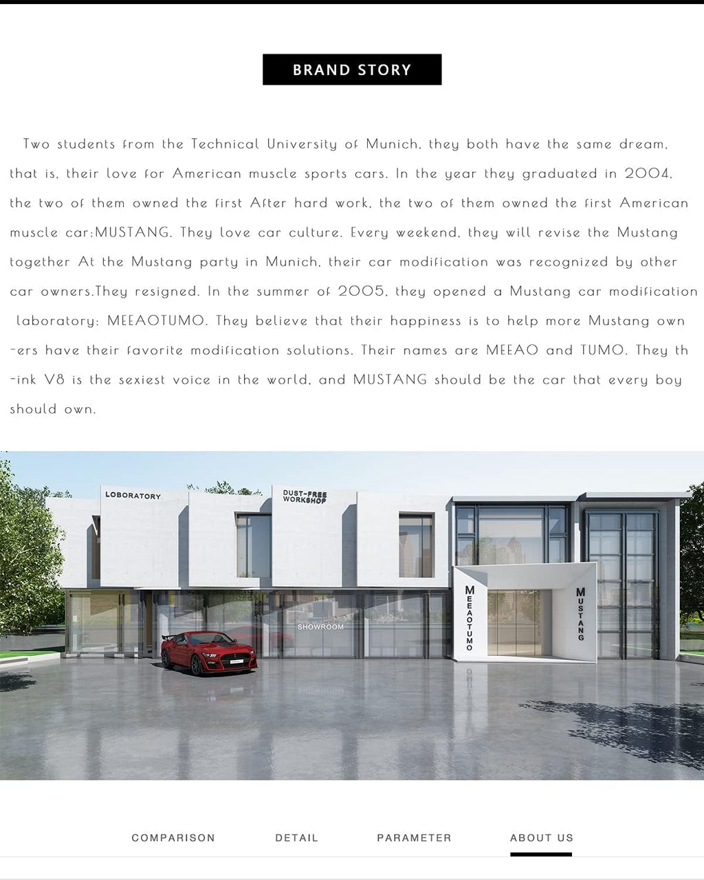 Door Side Storage Box Interior Accessories for Ford Mustang 2015-2025