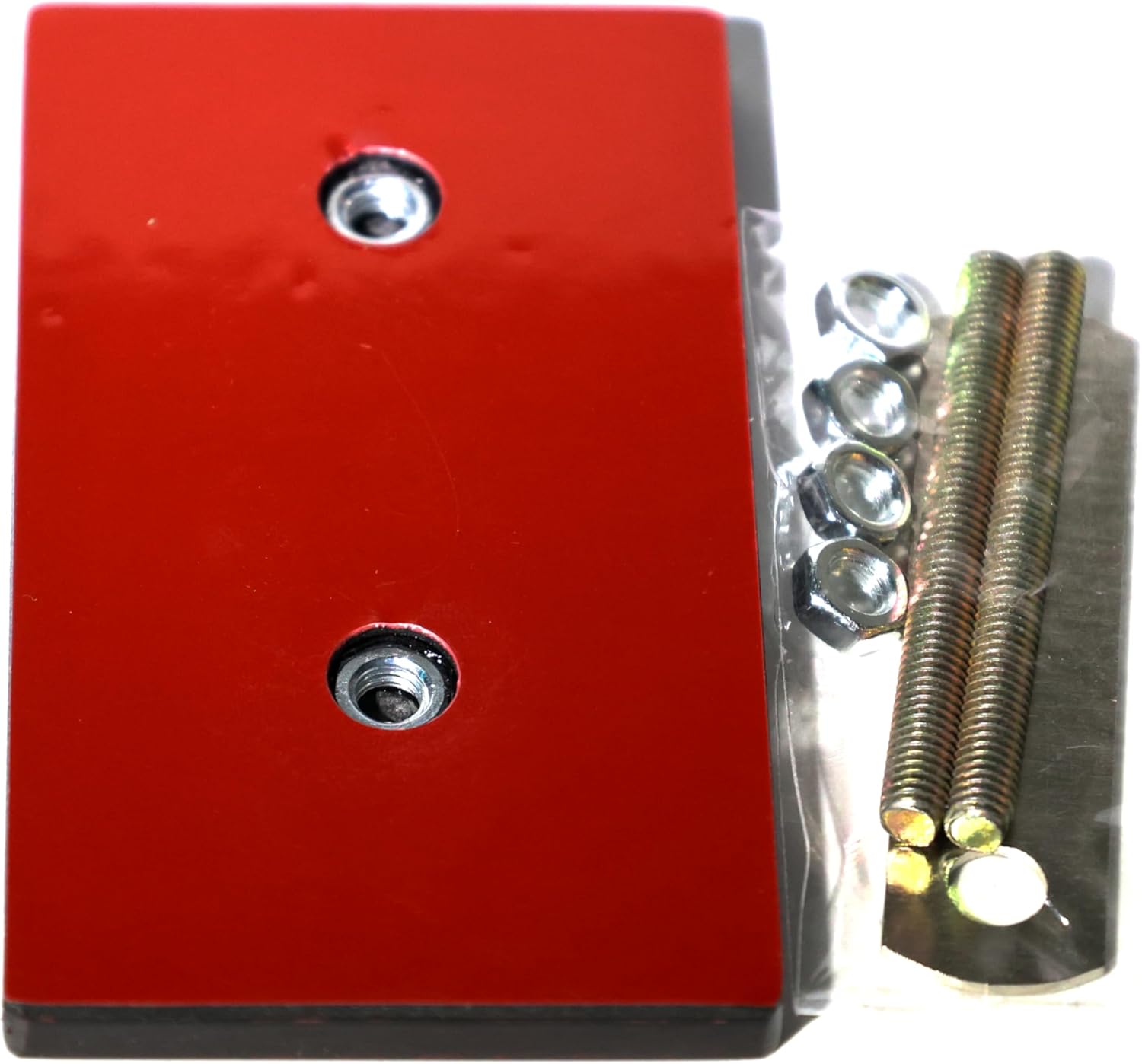 Real Carbon Fiber Howling Coyote Badge - Forged Carbon/Red - GT350 Style for Mustang