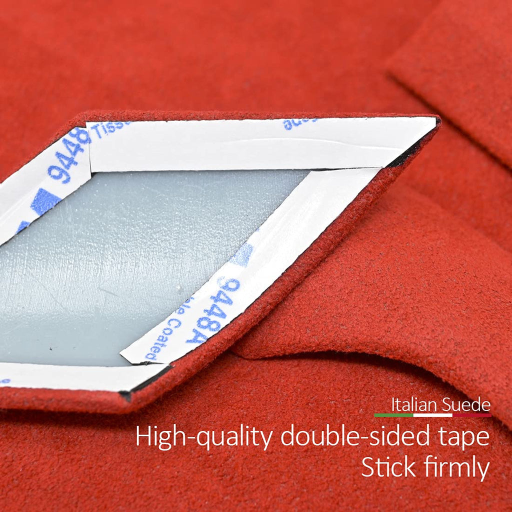 Steering Wheel Button Emblem 3D Red Trim Sticker Roadster Interior Decorative Accessories for Mustang 2015 2016 2017 2018 2019 2020 2021 2022 2023