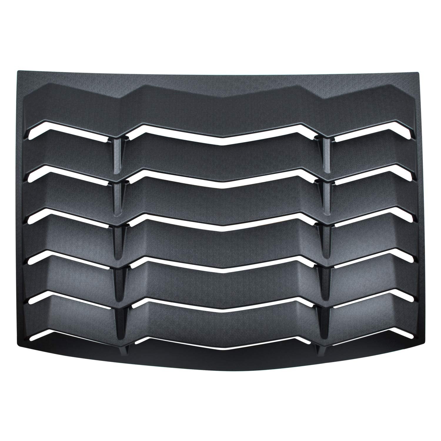 2015-2023 Rear Window Louvers Windshield Sun Shade Cover Lambo Style Matte Black Compatible with Ford Mustang 2015 2016 2017 2018 2019 2020 2021 …