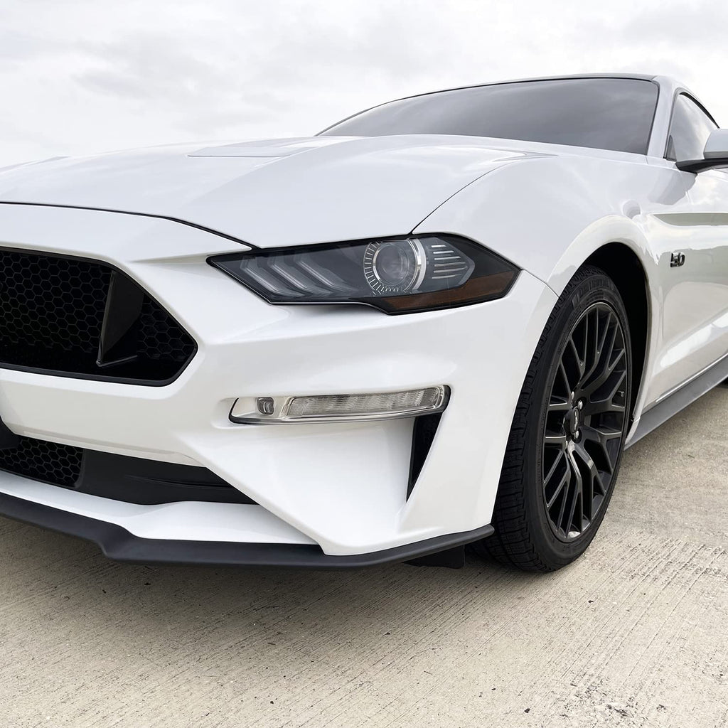 SlickMod PreCut Vinyl Smoke Tint for 2018-2021 Ford Mustang Foglight (3. Foglight/Turn Signal, 20% Dark Smoke)