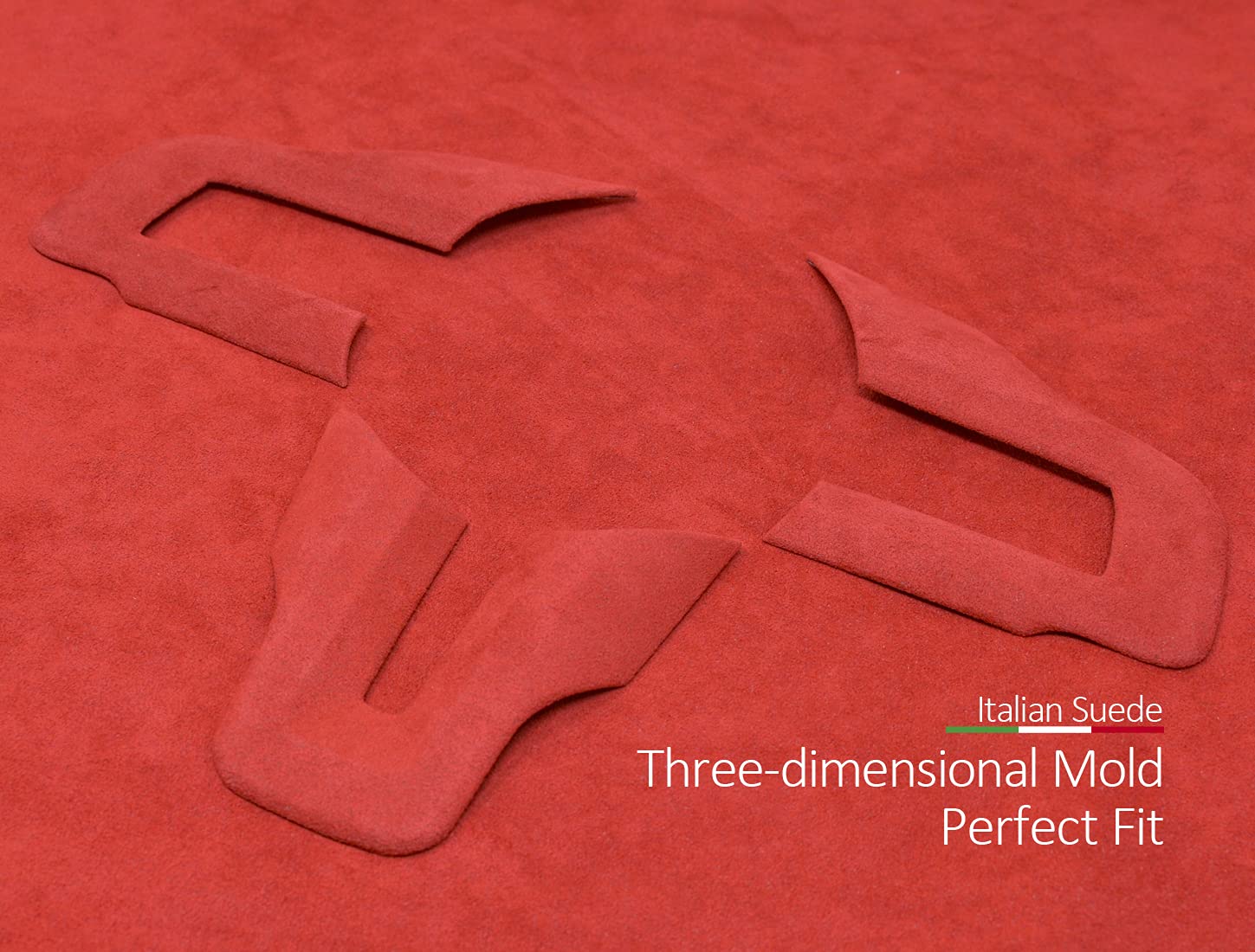 Steering Wheel Button Emblem 3D Red Trim Sticker Roadster Interior Decorative Accessories for Mustang 2015 2016 2017 2018 2019 2020 2021 2022 2023