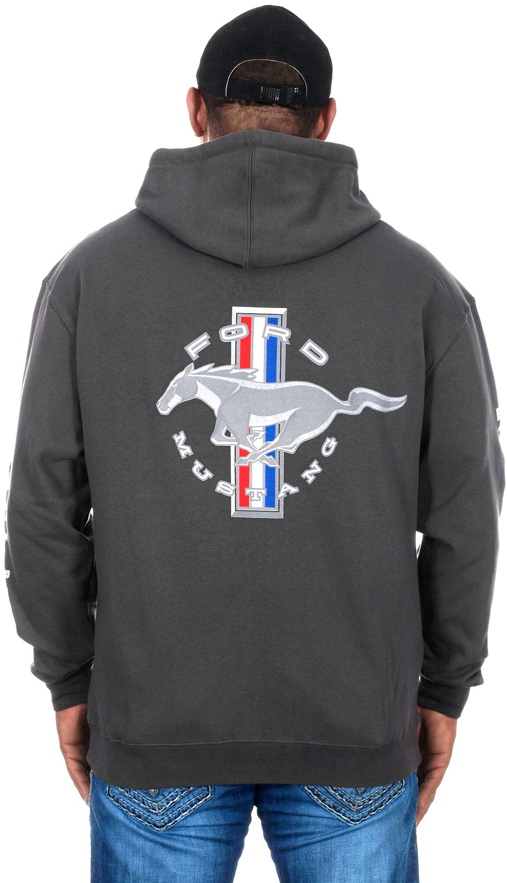Jh Design Men's Ford Mustang Hoodies in 5 Styles Pullovers & Full Zip Up