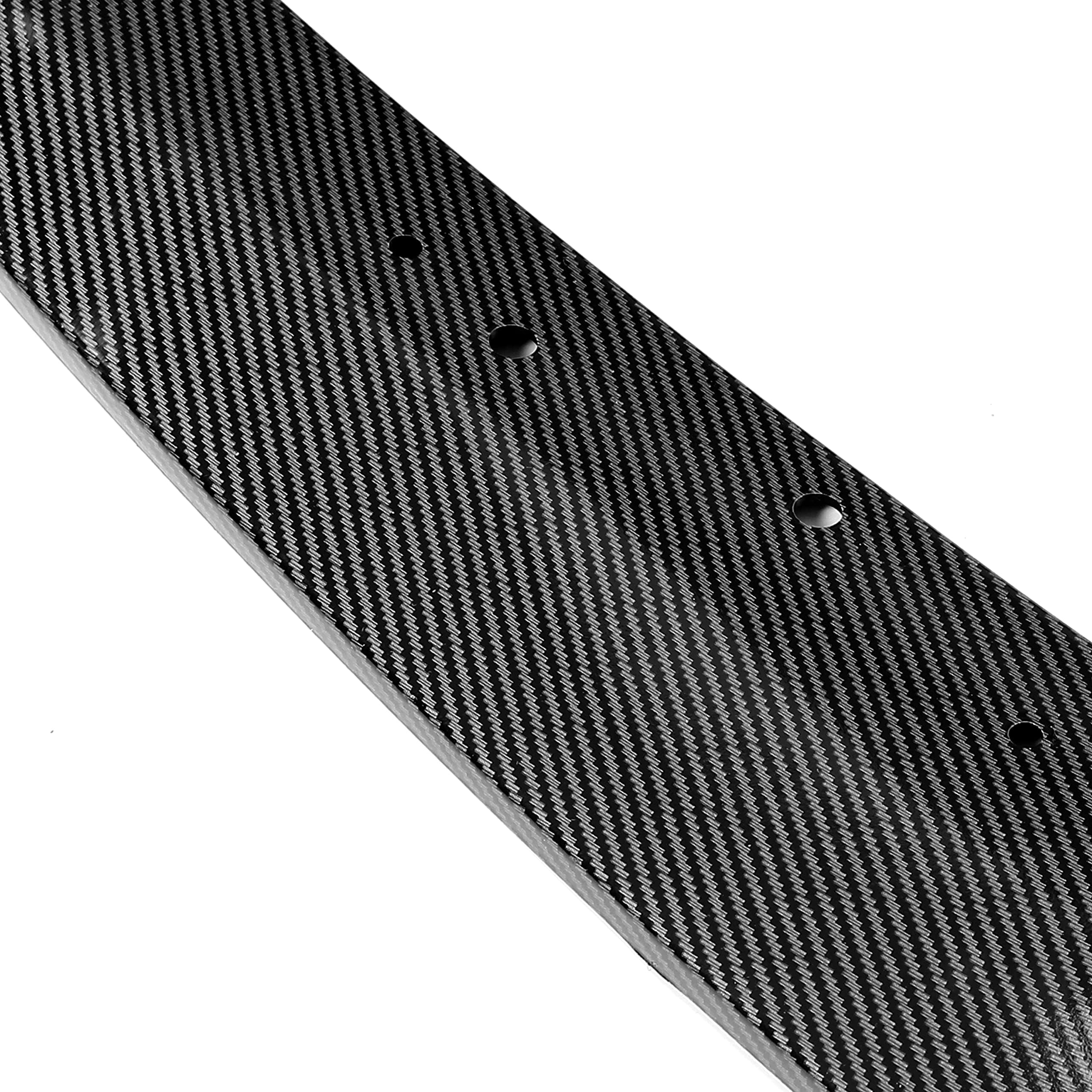 KUAFU Front Bumper Lip Splitter Compatible with 2018-2023 Ford Mustang GT Ecoboost Model W/Performance Pack Lower Chin Spoiler Lip Valance Paintable